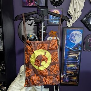 Stylish Brown and Orange Backpack